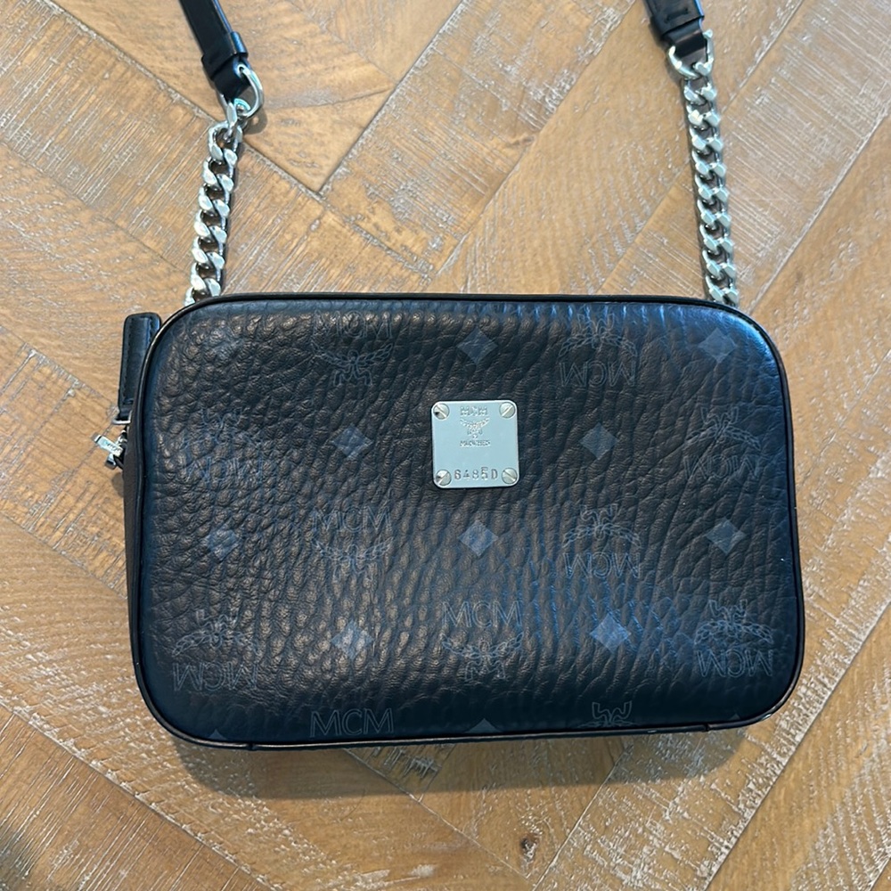 MCM Visetos Cross Body Like New